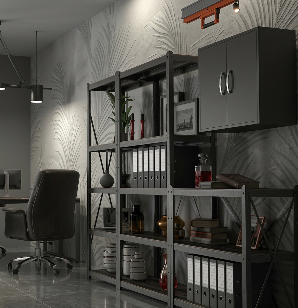 Sina shelving used for offices