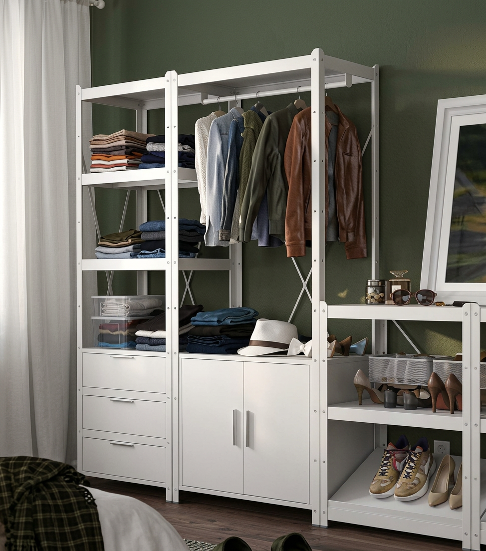 Sina shelving used for residential